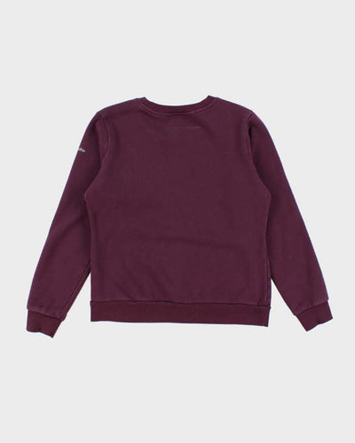 Columbia Purple Crew Neck Sweatshirt - S