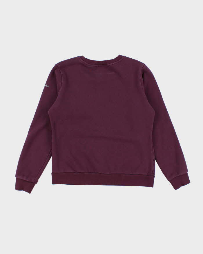 Columbia Purple Crew Neck Sweatshirt - S
