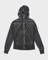 Vintage Y2K Nike Velour Zip Up Hoodie - M
