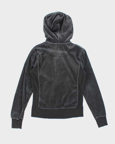 Vintage Y2K Nike Velour Zip Up Hoodie - M