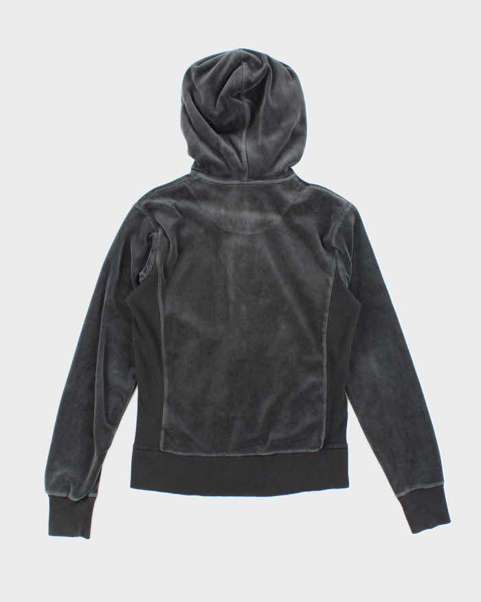 Vintage Y2K Nike Velour Zip Up Hoodie - M