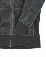 Vintage Y2K Nike Velour Zip Up Hoodie - M