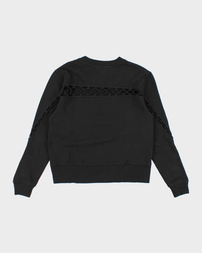 True Religion Deadstock Black Cut Out Sweatshirt - L