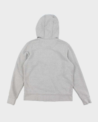 Carhartt Grey Zip-Up Hoodie - M