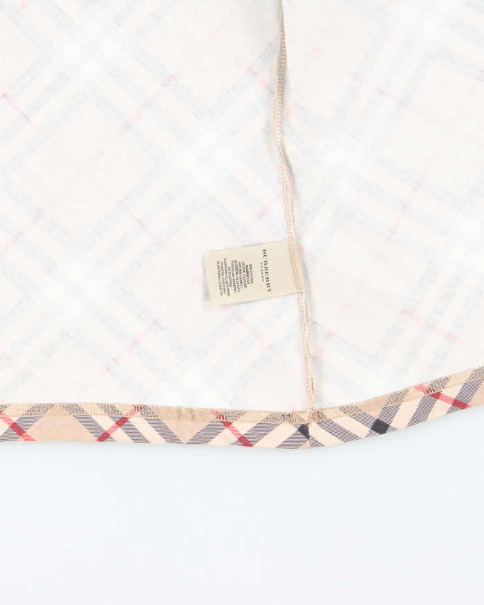 Vintage Burberry Zip-up Lightweight Jumper - L