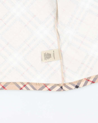 Vintage Burberry Zip-up Lightweight Jumper - L