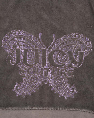 Vintage Y2k 00s Juicy Couture Velour Hoodie - L