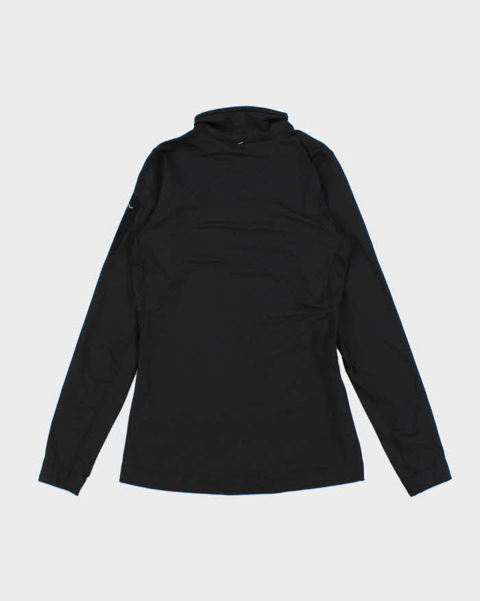 Arc'teryx Rho Women's Black Quarter-Zip Pullover - S