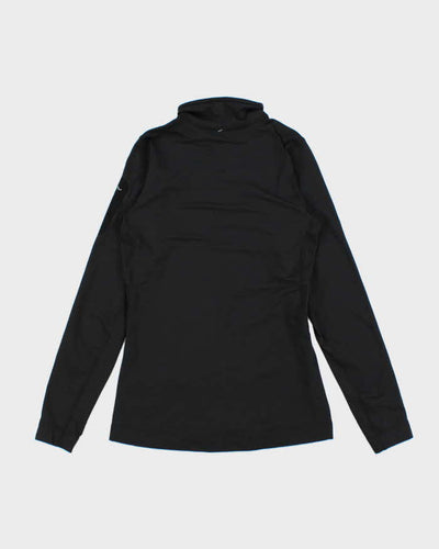 Arc'teryx Rho Women's Black Quarter-Zip Pullover - S
