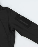 Arc'teryx Rho Women's Black Quarter-Zip Pullover - S