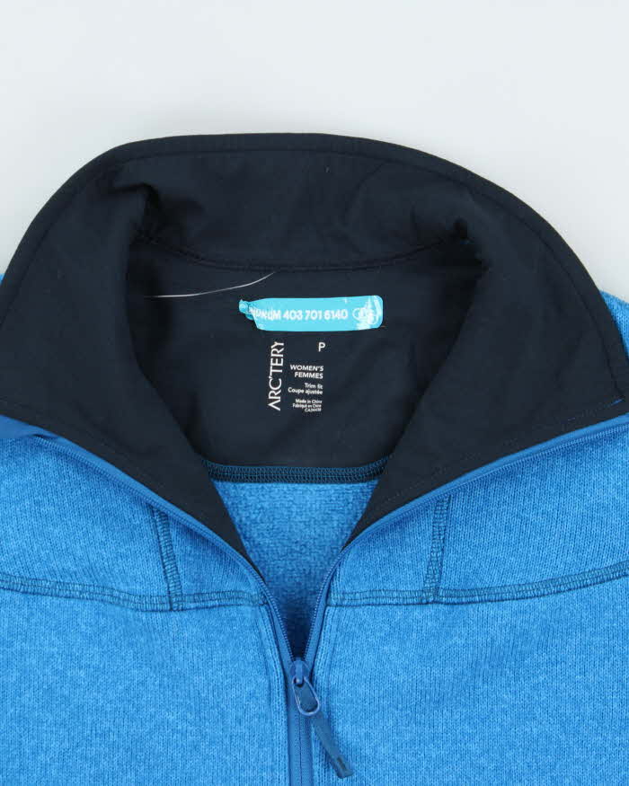 Arc'teryx Covert Blue Women's Full Zip Fleece - M