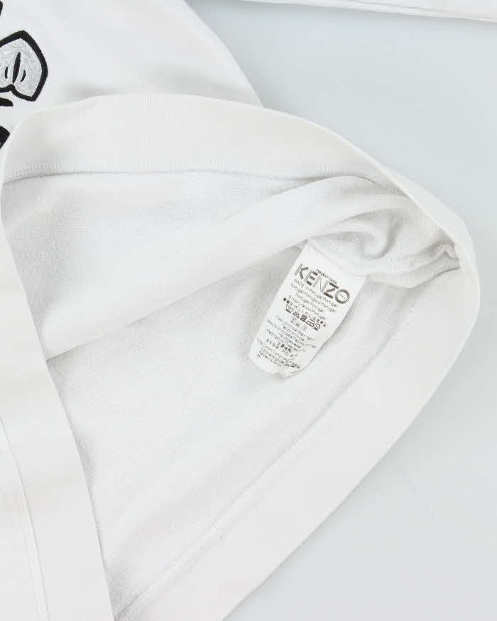 Vintage Kenzo Eye Embroidered Women's Crewneck Sweatshirt - XL