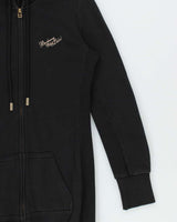 Vintage Y2K 00s Women's Burberry Blue Label Long Zip-Up Hoodie  - M