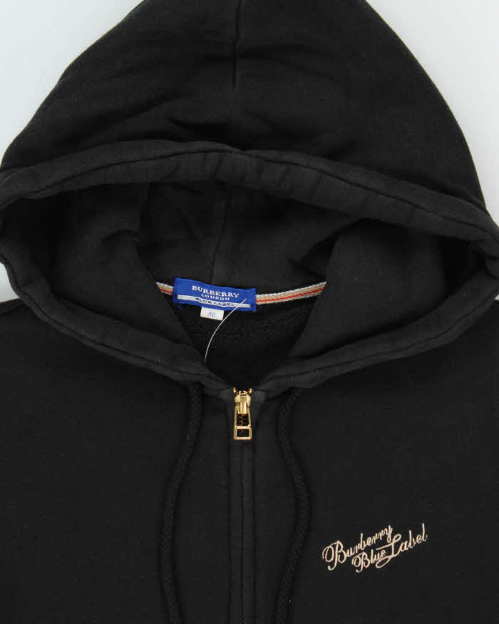 トップス Y2K archive 00s Burberry Blue label Vintage Y2K 00s Women's Burberry Blue Label Long Zip-Up Hoodie - M