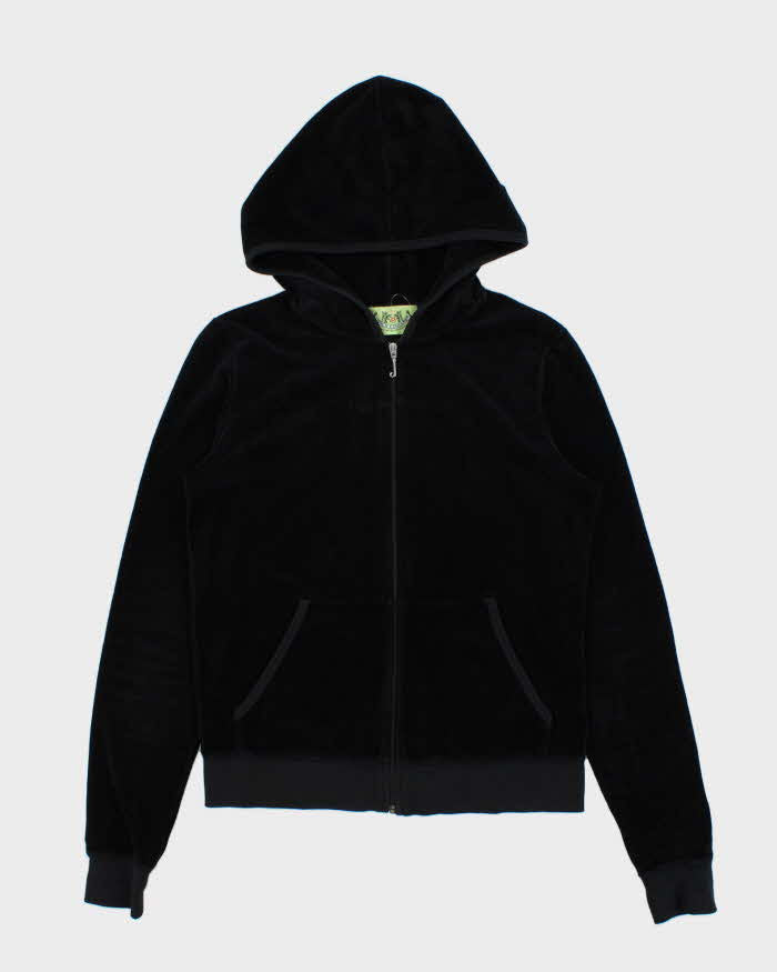 Vintage Y2k 00s Juicy Couture Velour Hoodie - L