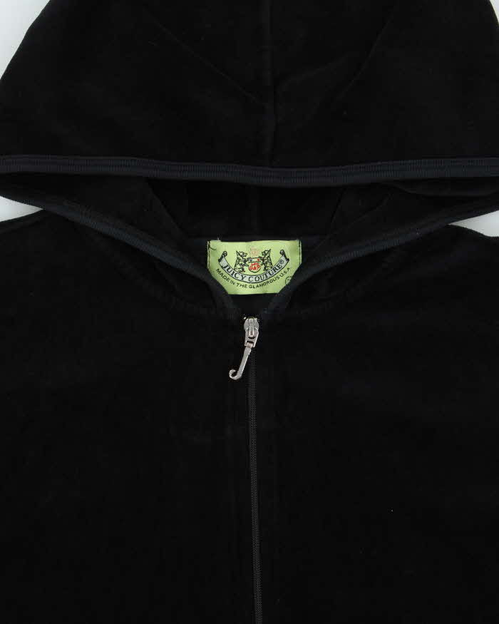 Vintage Y2k 00s Juicy Couture Velour Hoodie - L
