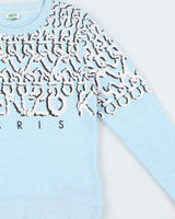 Vintage Kenzo Spell Out Women's Crewneck Sweatshirt - M