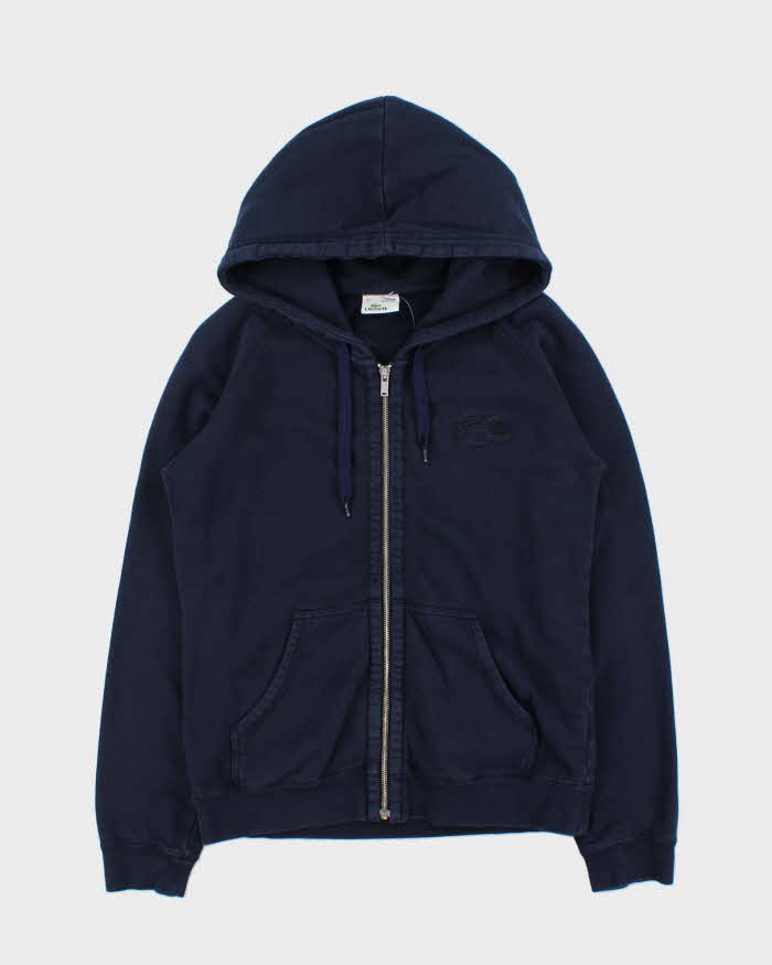 Vintage Y2K 00s Lacoste VTG Washed Women's Full-Zip Hoodie - M