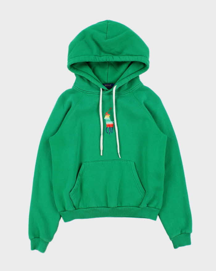 Vintage Polo Ralph Lauren Large Pony Women's Pullover Hoodie - M