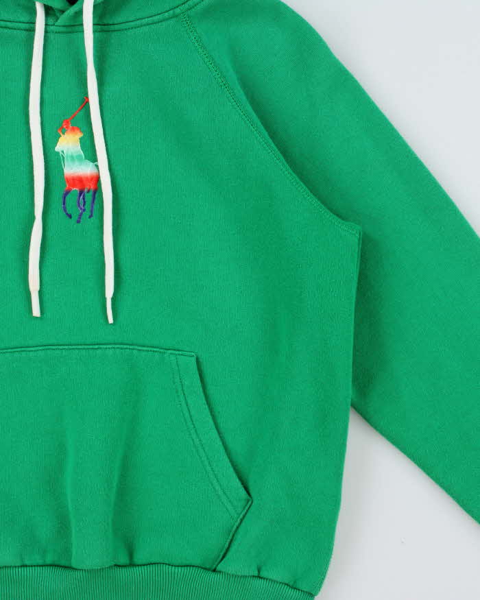 Vintage Polo Ralph Lauren Large Pony Women's Pullover Hoodie - M
