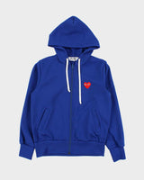 AW2018 Comme Des Garcons Play Full-Zip Women's Hoodie - M