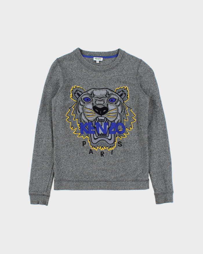 Vintage Kenzo Women's Classic Tiger Crewneck Sweatshirt - XS