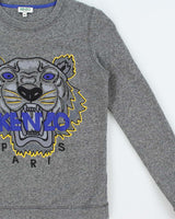 Vintage Kenzo Women's Classic Tiger Crewneck Sweatshirt - XS