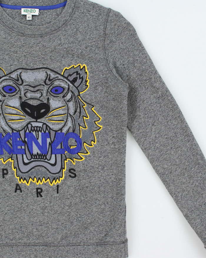 Vintage Kenzo Women's Classic Tiger Crewneck Sweatshirt - XS