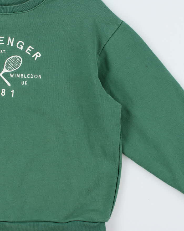 Vintage Y2K 00s Slazenger Embroidered Women's Crewneck Sweatshirt - M