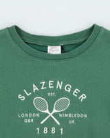 Vintage Y2K 00s Slazenger Embroidered Women's Crewneck Sweatshirt - M