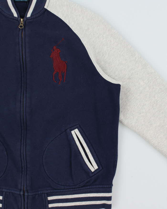 Vintage Polo Ralph Lauren Big Pony Zip-Up Jumper - S