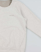 Vintage Arc'teryx Orla Marl Grey Women's Crewneck Technical Sweatshirt - XS
