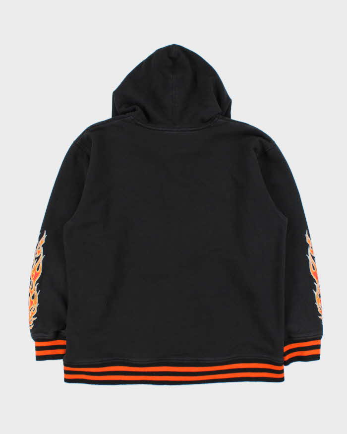 Vintage Harley Davidson Women's Classic Flames Pullover Hoodie