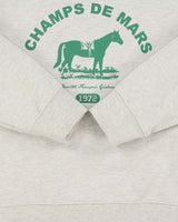 Marithe &amp; Francois Girbaud Women's Marl Grey Heavyweight Champs De Mars Crewneck Sweatshirt - M