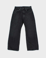 2023 Acne Studios 2021F Vintage Wash Mid-Rise Wide Leg Women's Denim Jeans - W30 L29