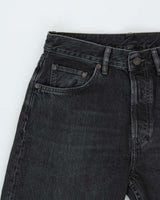 2023 Acne Studios 2021F Vintage Wash Mid-Rise Wide Leg Women's Denim Jeans - W30 L29