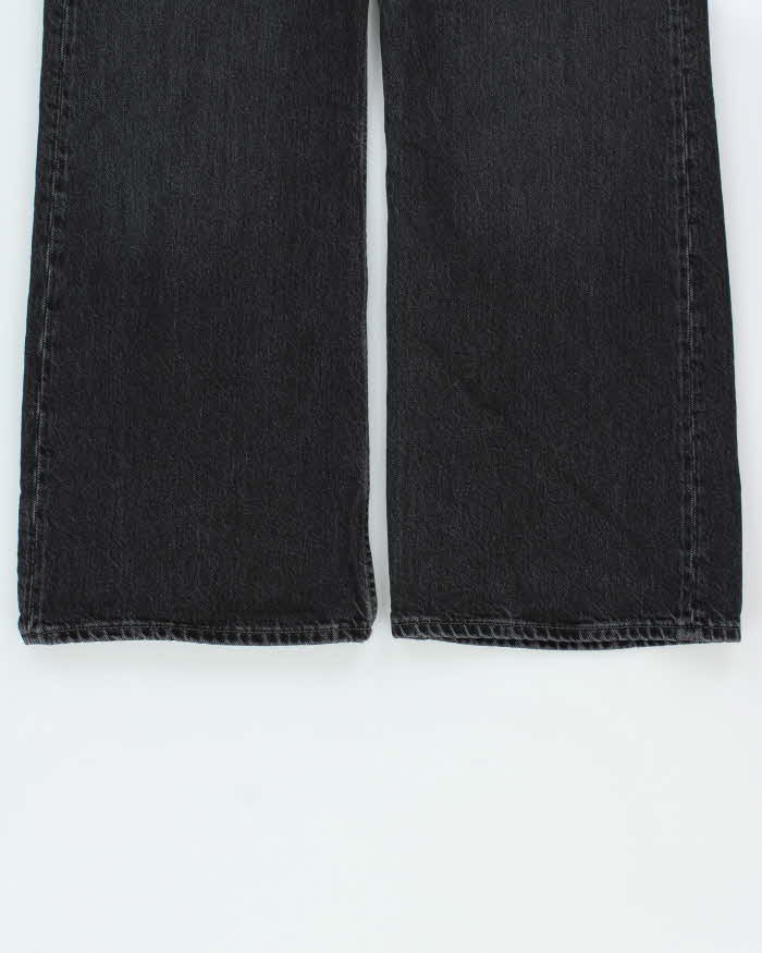 2023 Acne Studios 2021F Vintage Wash Mid-Rise Wide Leg Women's Denim Jeans - W30 L29