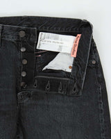 2023 Acne Studios 2021F Vintage Wash Mid-Rise Wide Leg Women's Denim Jeans - W30 L29