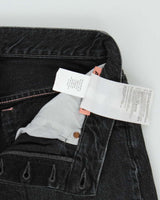 2023 Acne Studios 2021F Vintage Wash Mid-Rise Wide Leg Women's Denim Jeans - W30 L29