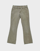 Vintage 2003 Y2K Levi's Red Tab Khaki Low Rise Flap Pocket Bootcut Denim Jeans - W30 L30