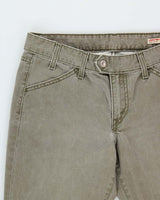 Vintage 2003 Y2K Levi's Red Tab Khaki Low Rise Flap Pocket Bootcut Denim Jeans - W30 L30