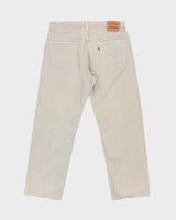 Vintage Y2K 00s Levi's 559 Khaki Relaxed Straight Fit Denim Jeans - W36 L30