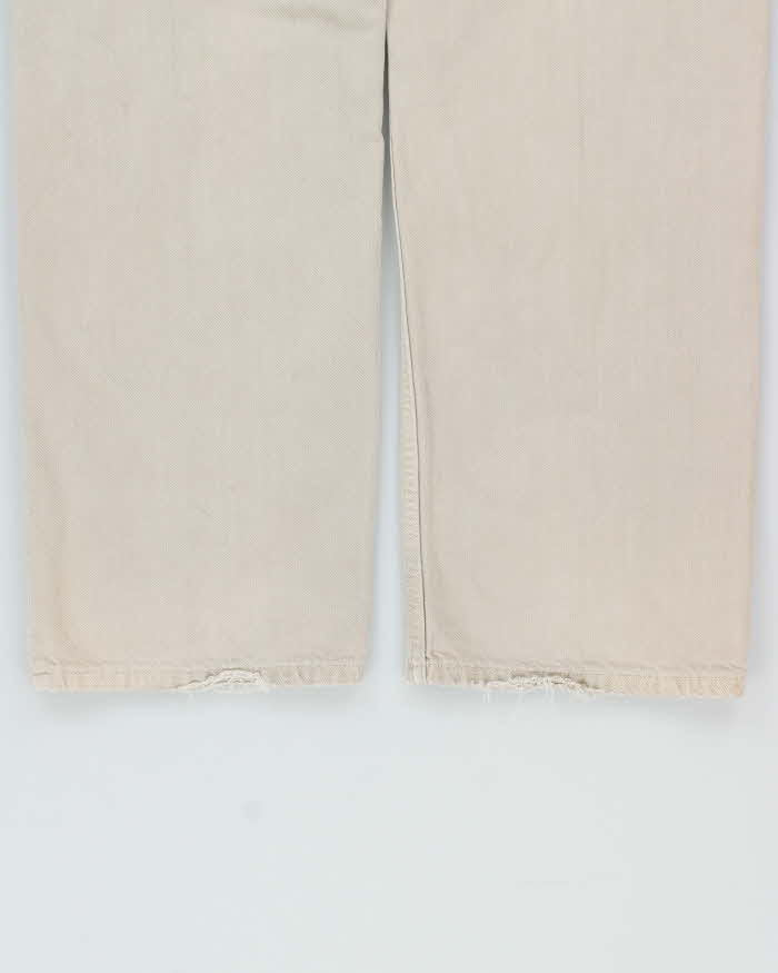 Vintage Y2K 00s Levi's 559 Khaki Relaxed Straight Fit Denim Jeans - W36 L30