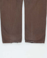 Vintage Y2K 00s Levi's 559 Brown Relaxed Straight Fit Denim Jeans - W36 L30
