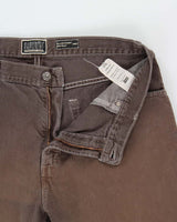 Vintage Y2K 00s Levi's 559 Brown Relaxed Straight Fit Denim Jeans - W36 L30