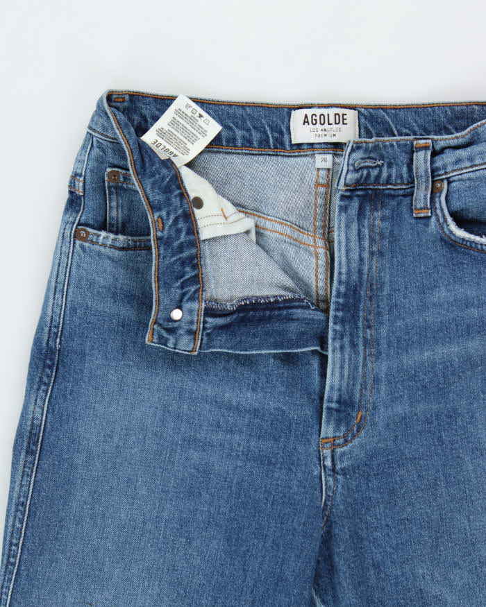 Vintage Agolde Pinch Waist High Rise Straight Leg Jeans - W28 L28