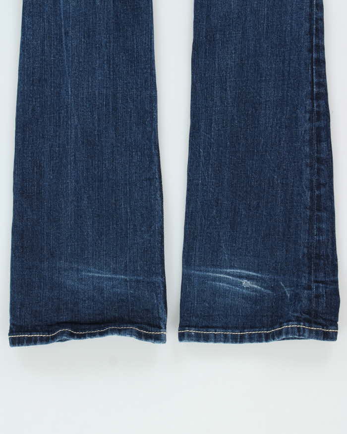 Vintage Y2K 00s Miss Me Women's Low-Rise Embellished Slim Bootcut Denim Jeans - W26 L32