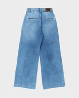 Vintage Roxy Women's High-Rise Wide Leg Bell Bottom Flared Denim Jeans - W28 L30