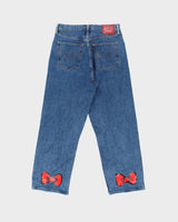 Levi's x Hello Kitty Women's Ribcage Big E High-Rise Relaxed Straight Leg Denim Jeans - W31 L27
