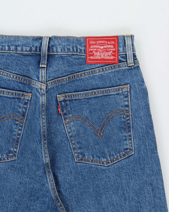 Levi's x Hello Kitty Women's Ribcage Big E High-Rise Relaxed Straight Leg Denim Jeans - W31 L27